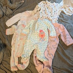 NB Girl newborn lot